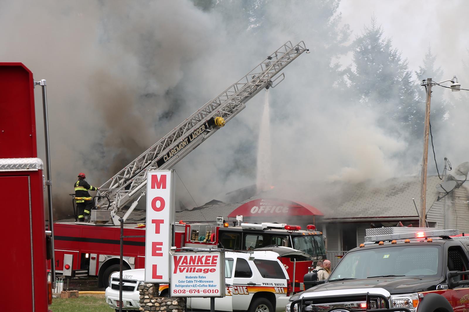 Cause of Motel Fire Accidental