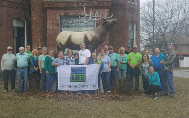 Claremont Elks Celebrate Donate Life Month