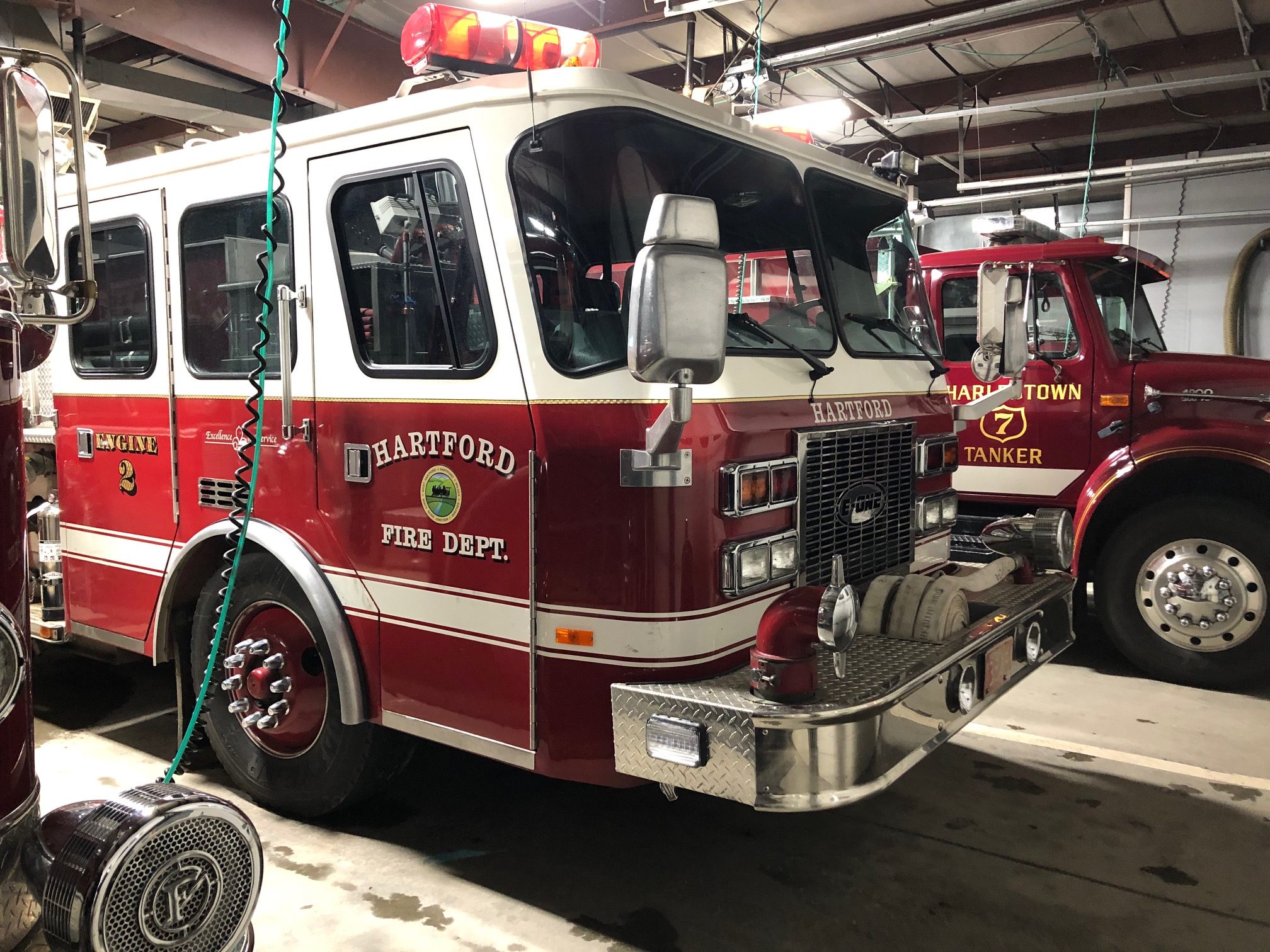 Brotherhood of Fire Service Shines Again as Hartford, VT, Loans Engine to Charlestown Dept. Following Amtrak/Truck Crash