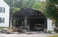Garage, 2 Vehicles Lost in Claremont Fire